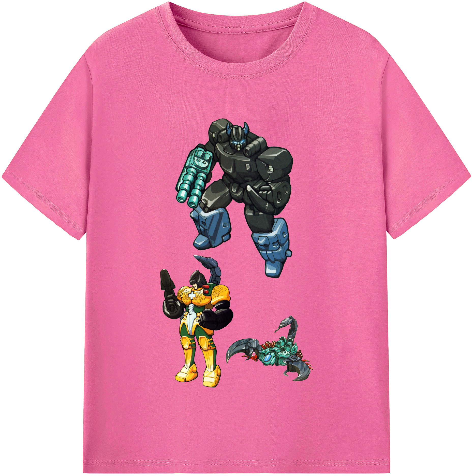 （画像用）  レディースカジュアルプリントTシャツ（綿100％）